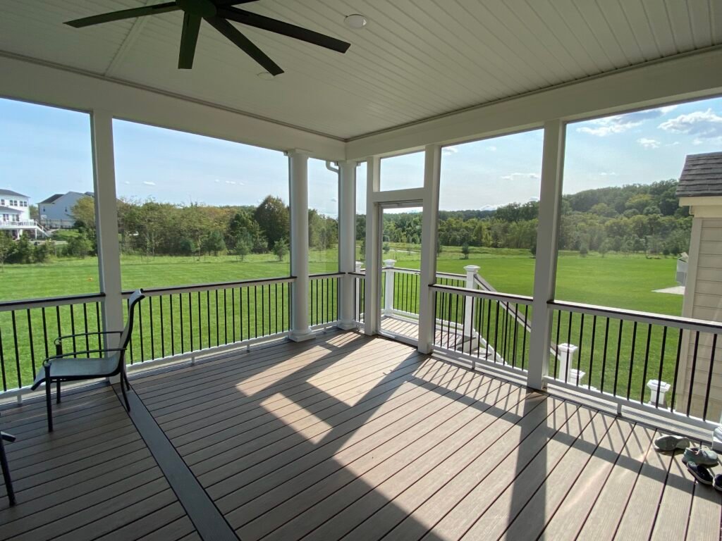 screened in porch