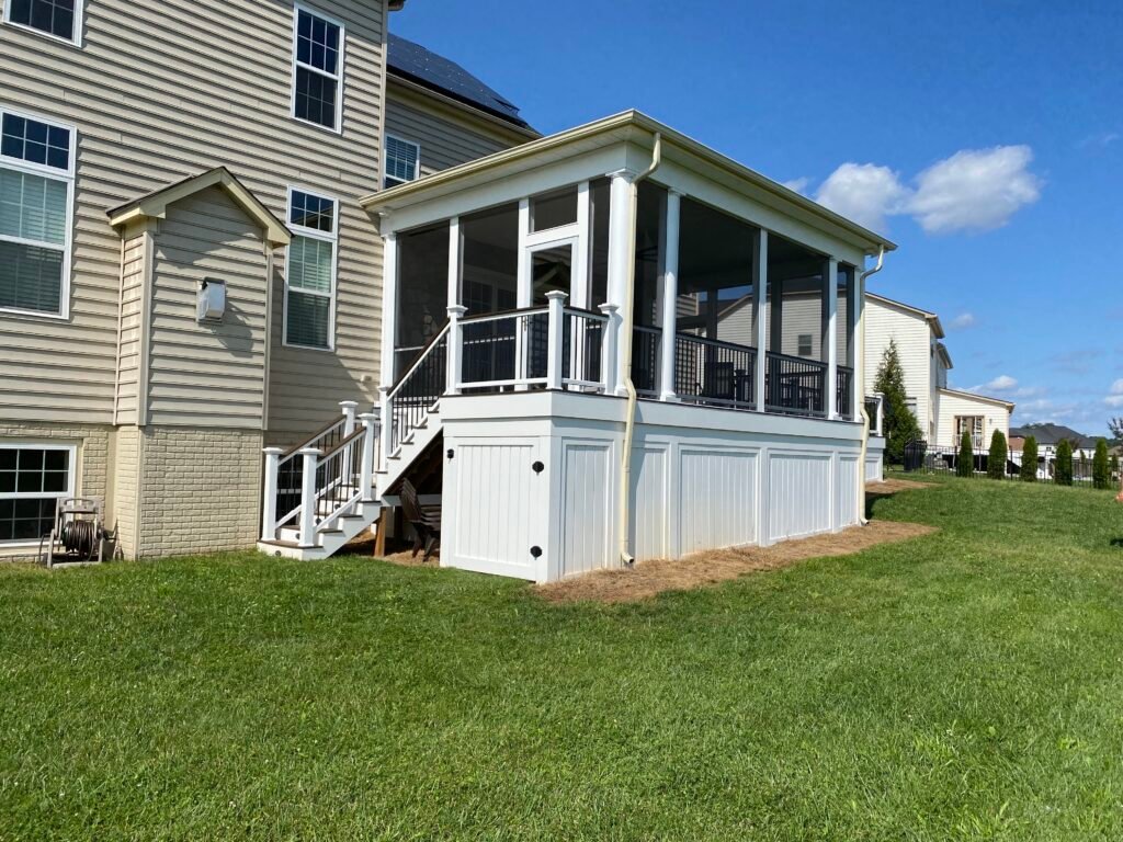 screened in porch