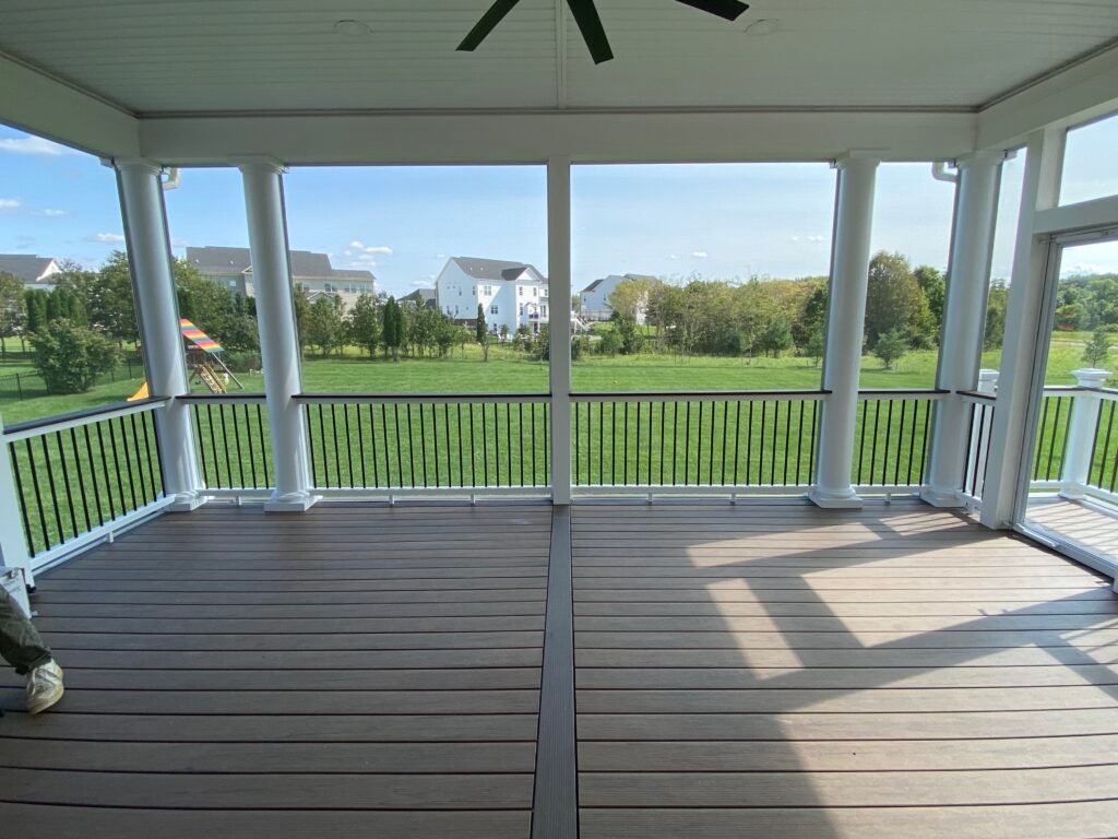 screened in porch
