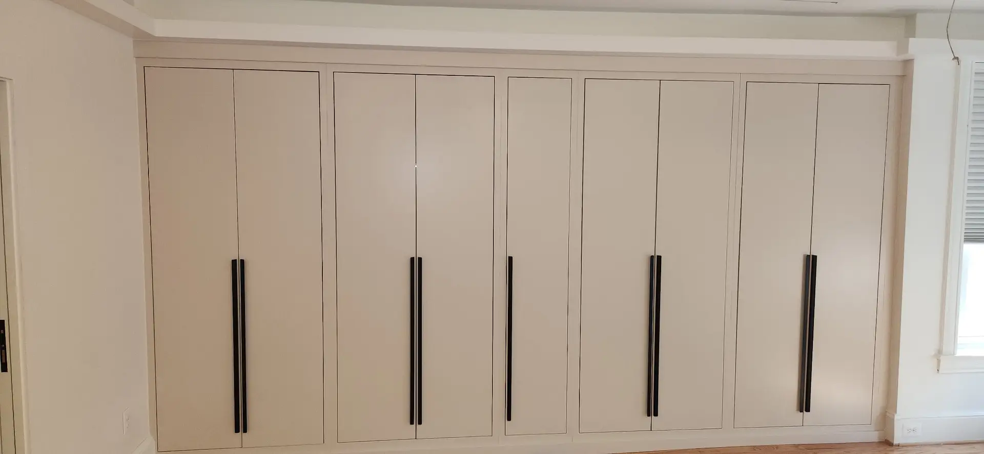 Custom hall closet